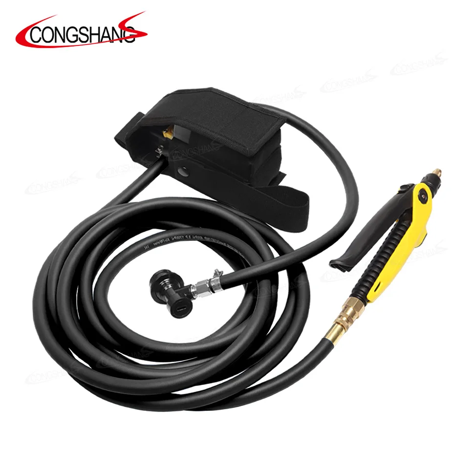 CONGSHANG Professional Hybrid Polymer Water Hose with Airless 70 psi Pressure Water Pump