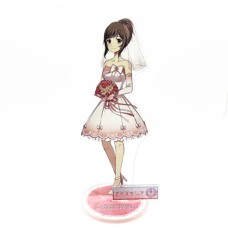 Персонализированная акриловая подставка с аниме персонажами из мультфильмов