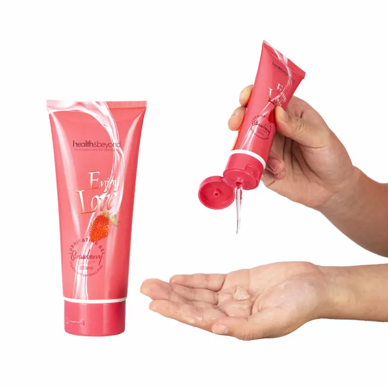 510K Body-Friendly strawberry Water-Based Personal Lubricant Safe for Anal Sex and Safe to Use with Latex Condoms