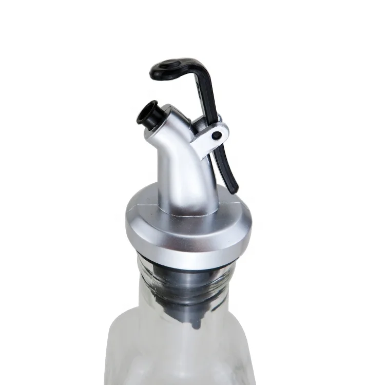 
150ml 250ml 500ml (8.5oz 17oz) Glass Oil Bottles For Oil Sauce Vinegar Kitchen Organization Cruet Dispenser Set with Wooden Base 