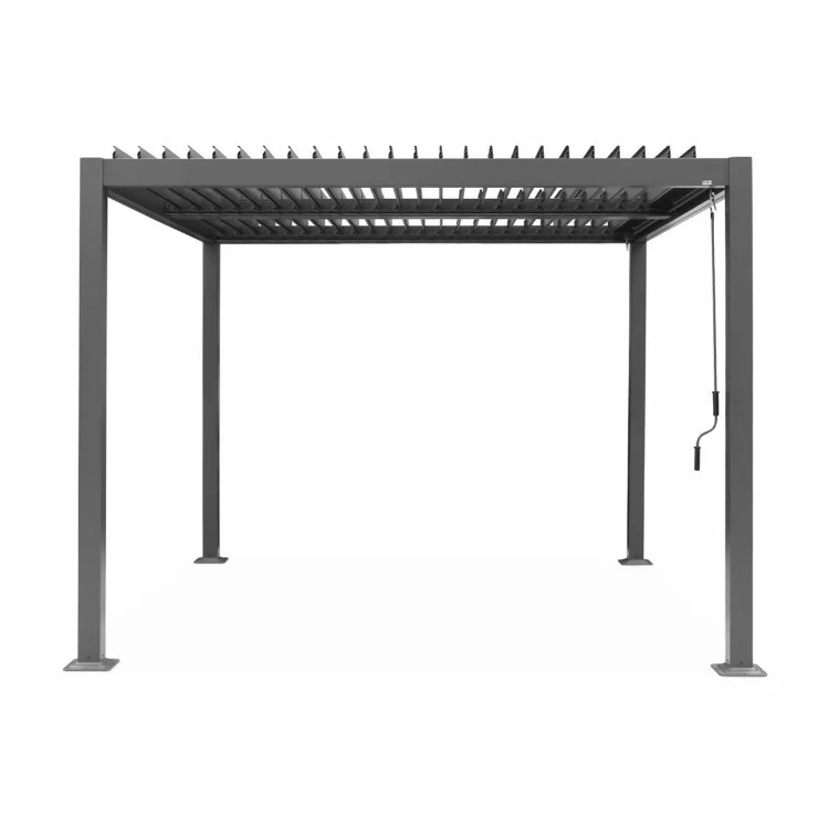 Good Selling Outdoor Modern Small Gazebos In Patio Durable Aluminum Pergola Shutters Price