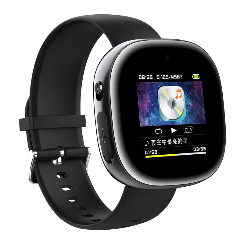 V12L JNN Smart watch voice recorder blue tooth 5.01.3 inch screen for e-book reading long time 60 hours voice recording device