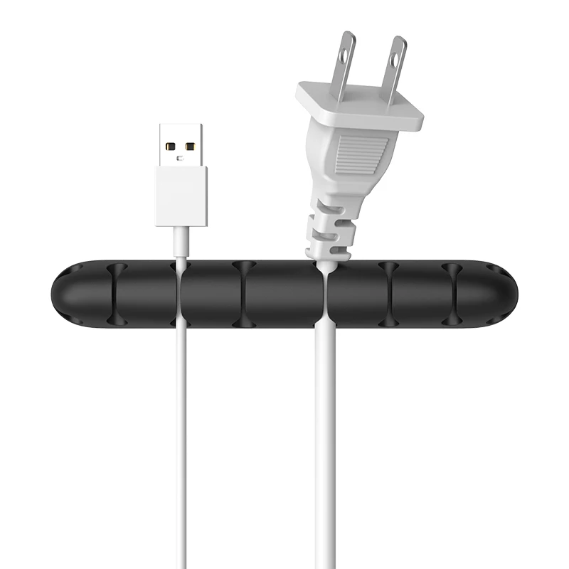 Cable Hooks Wire Organizer Wall Hooks Hanger Strong Wall Storage Holder Non-Marking Data Cable Storage Holder Management