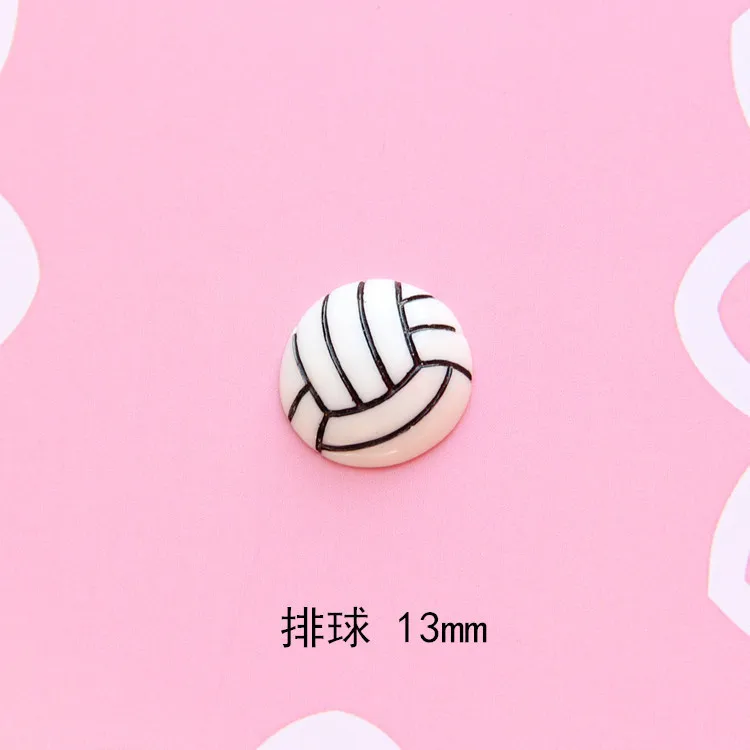 1:12 doll house accessories 3D football diy simulation resin accessories Badminton ball accessories basketball