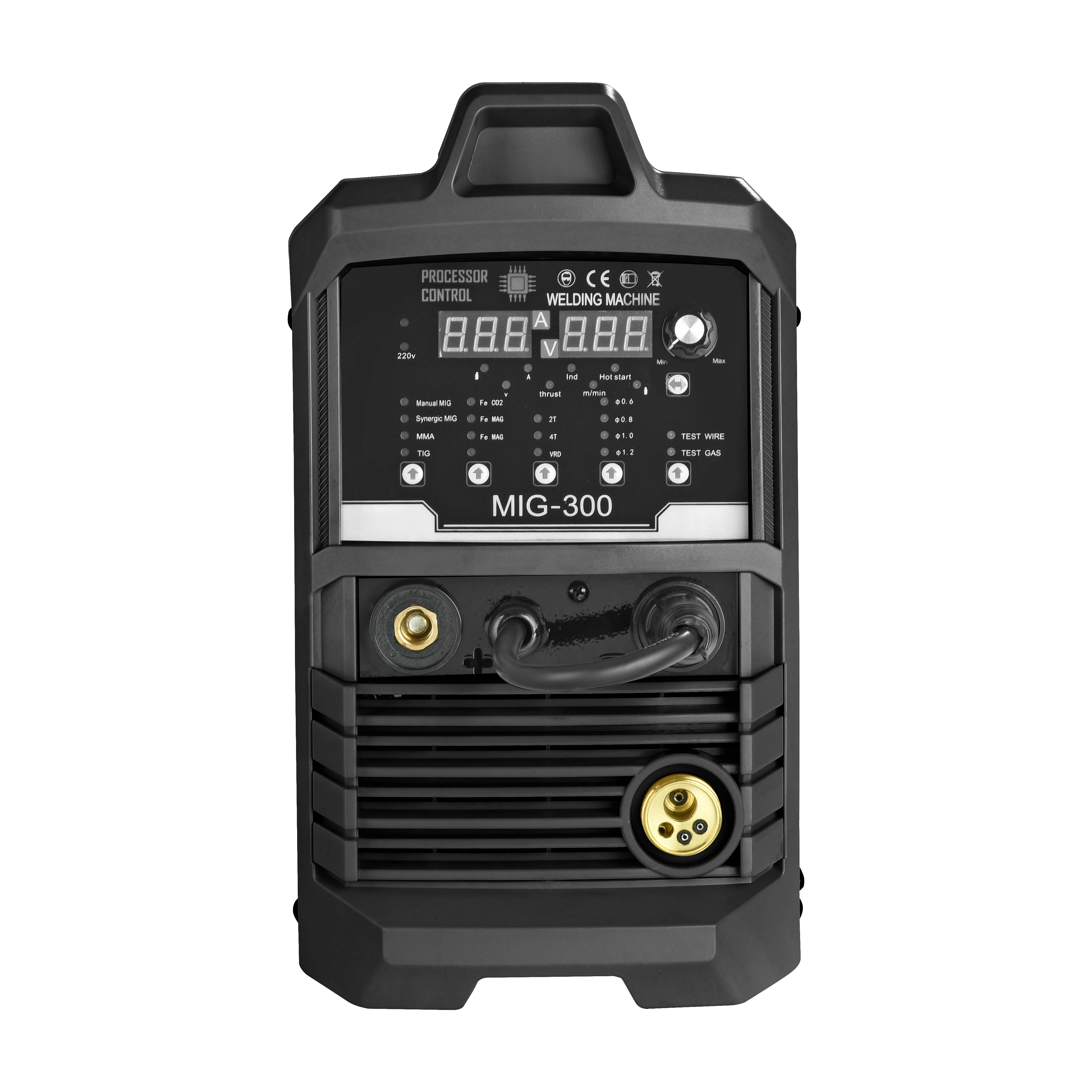 Suptec Cheap MIG MAG TIG MMA 4 in 1 Gas and Gasless Mig Welders for Industrial and Home Use Portable Professional 1.6-5.0 6.1KVA