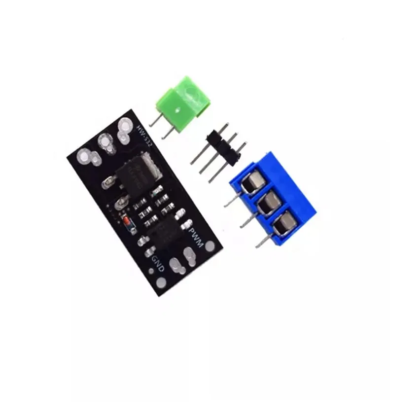 With optocoupler isolation MOSFET MOS tube field effect transistor module DC5V 100V replaces relay FR120N PWM modulation