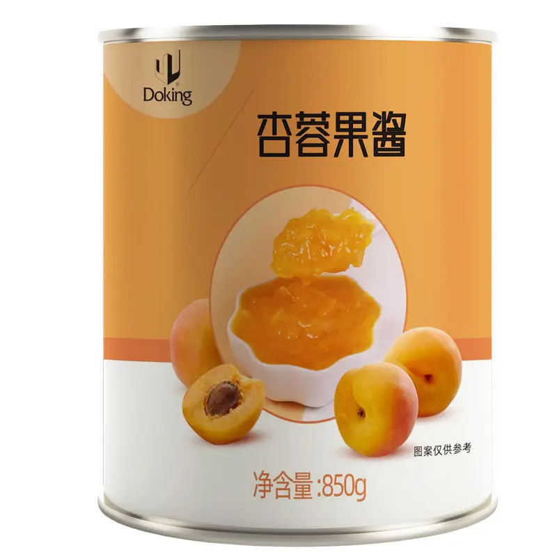 China Doking pure natural apricot meat making tea shop special fruit tea drink commercial wholesale Apricot jam