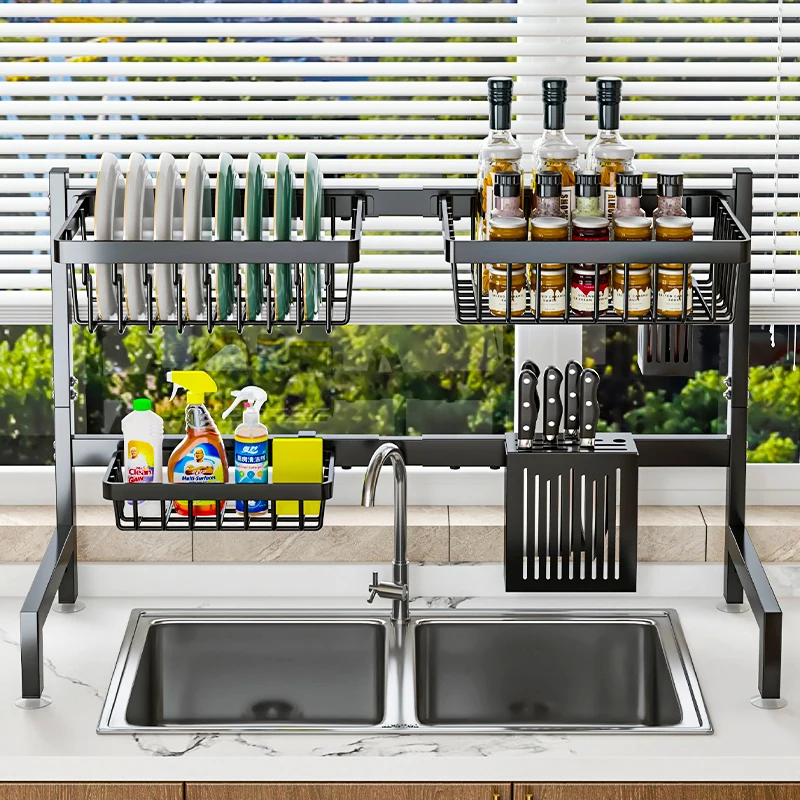 Hot-selling Kitchen Over Sink Storage Rack Drying Rack Bowl And Dish Rack