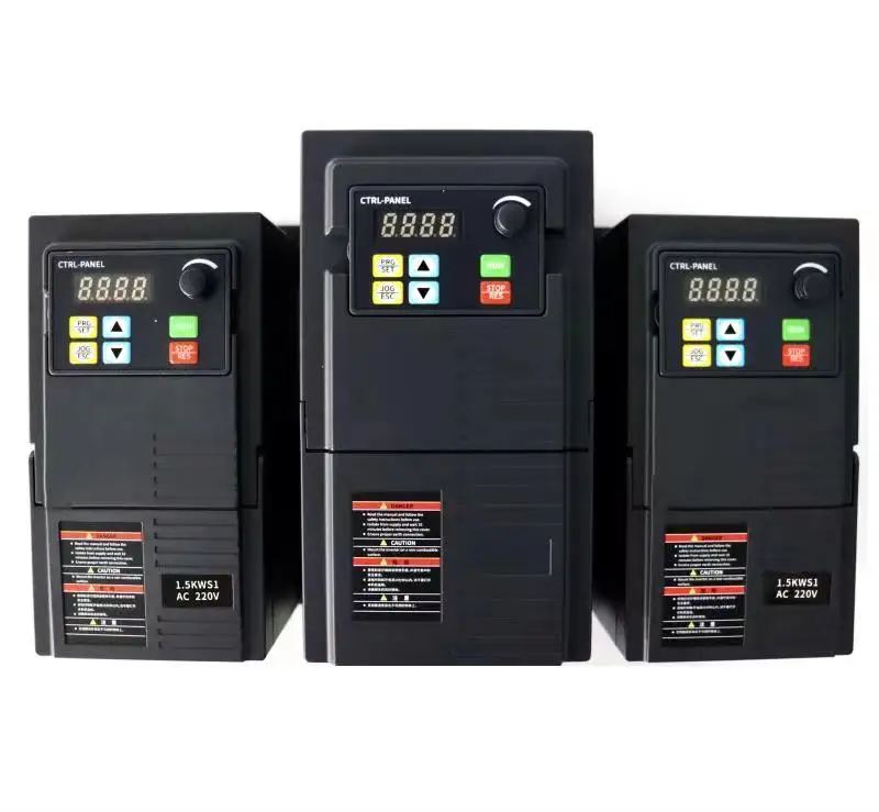 RIQNO B320 series 220v single phase to 3 phase converter vfd 0.75kw vfd for single phase motor vfd inverter