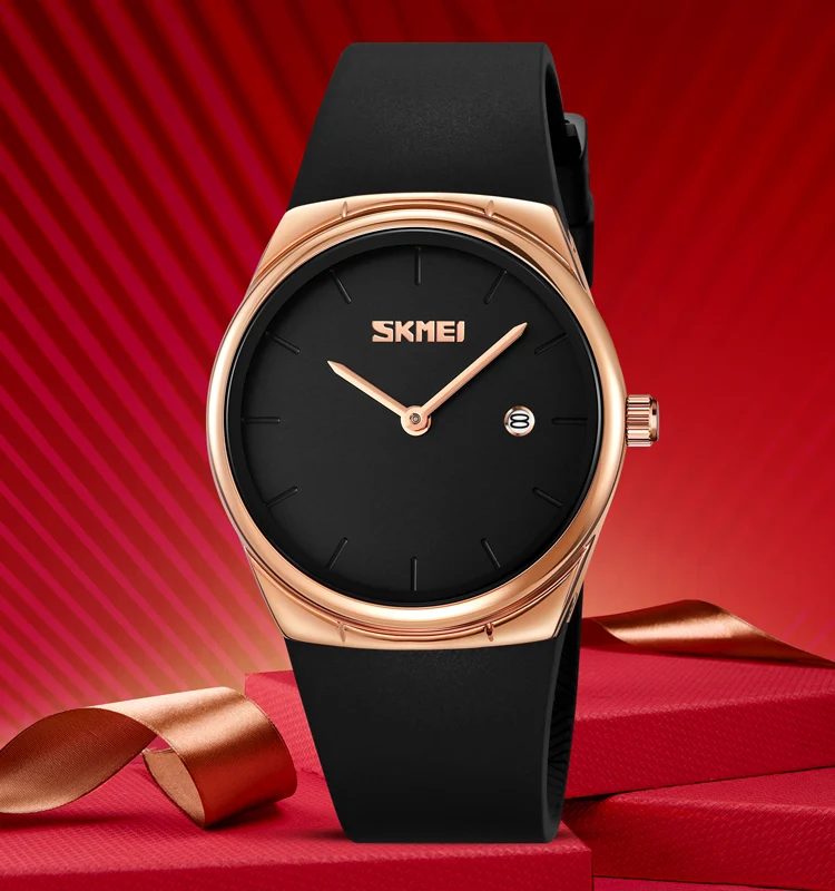 SKMEI 2177 WOMEN QUARTZ WATCH LIGHT WEIGHT SIMPLE STYLE WATERPROOF WATCH