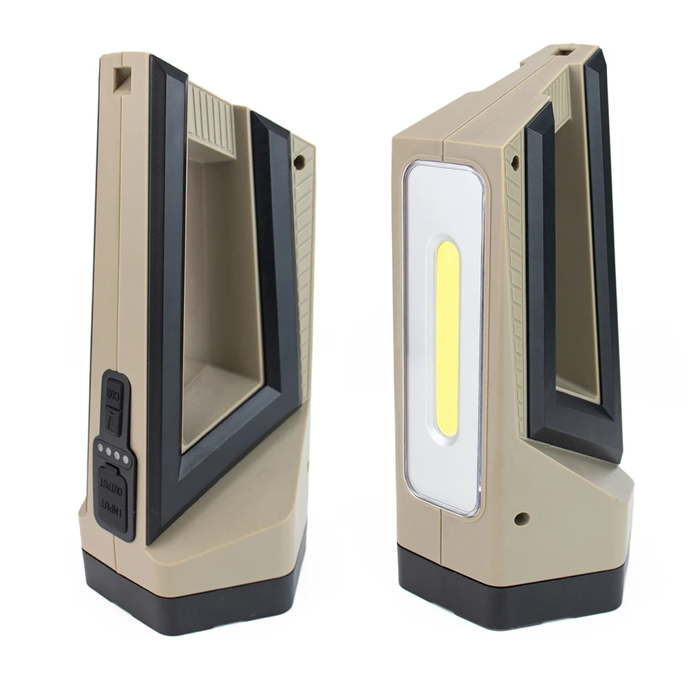 long range working light rechargeable powerful led flashlight handheld ABS cob P70 led searchlight