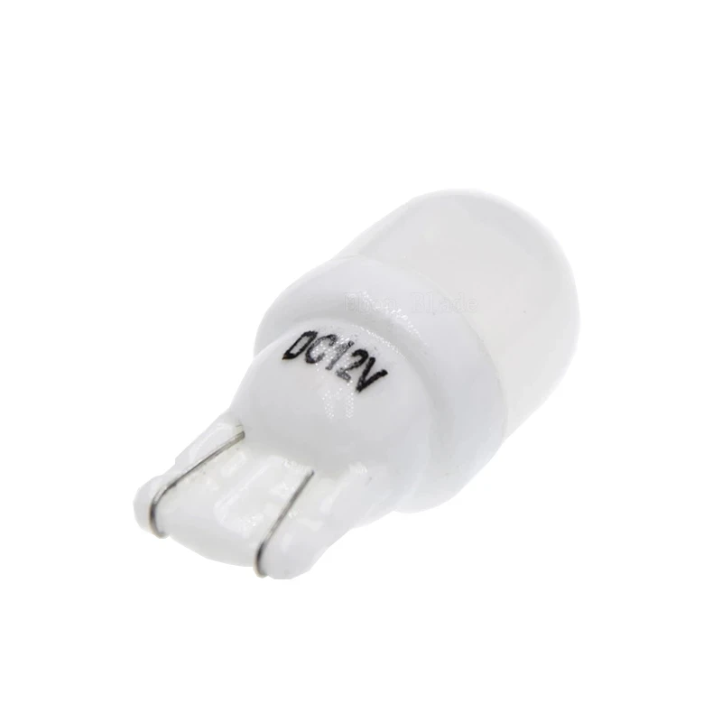 Ceramic T10 W5W LED Bubbles amber white blue red yellow green Pink Lights 12V Car Door w5w 194 168 Light Bulb