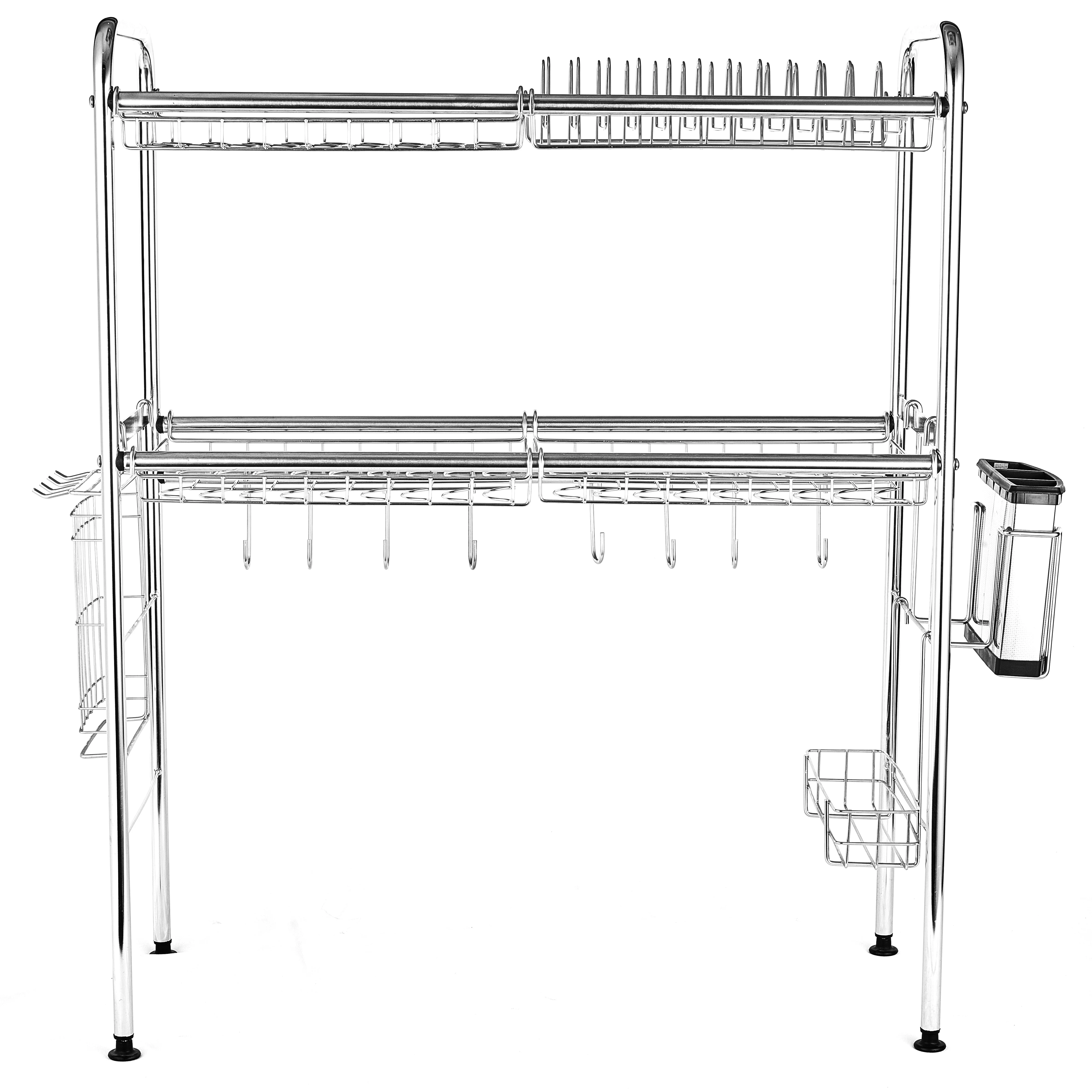2-tier Kitchen over sink drain rack storage shelf drying rack sink rack