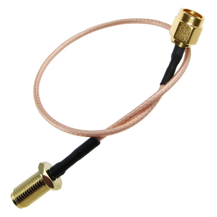Manufacture RG179 50ohm RF Coaxial Cable Assembly with MCX R/A Plug to SMA or MCX R/A Plug Connector
