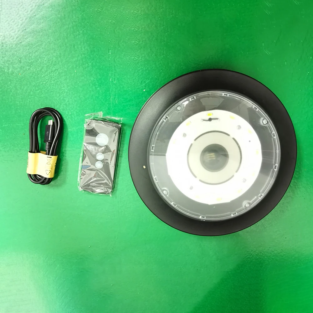 FEAMONT Portable round Rechargeable Wireless Roman Umbrella with USB Charging LED Light Manual Control Night Lights