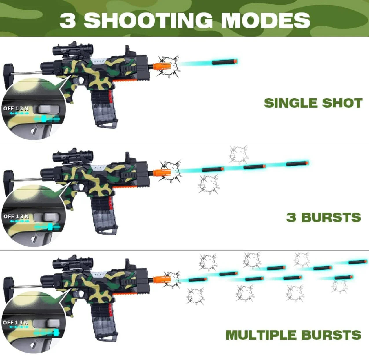 Factory Direct Kid Plastic Gun Air Guns Shooting Hunting Weapons Gun Toy