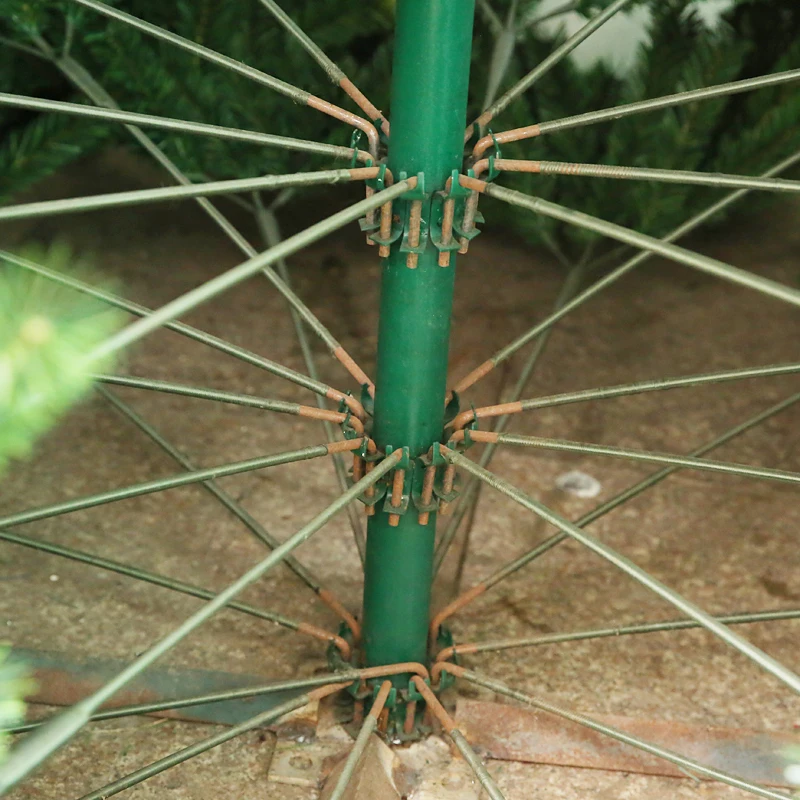 Customizable height High Quality Giant Outdoor Decoration PVC PE Mixed Artificial Christmas Tree