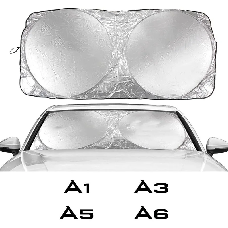 Light Weight Universal Car Windshield Sun Shade Cover Against Sun Rays Dust And Bird dropping