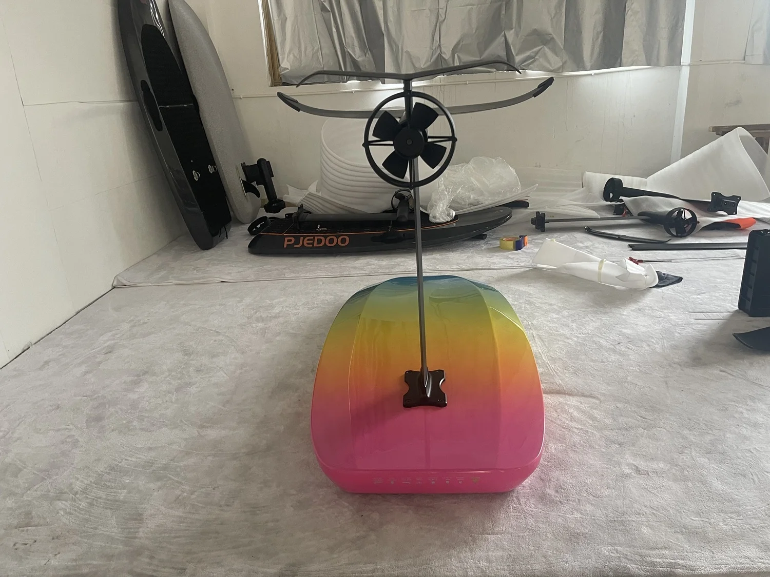 Custom Waterproof Remote Control Electric Surfboard Wing Battery Hydrofoil EFoil Wood Material Kayak Inflatable Paddle Board Bag