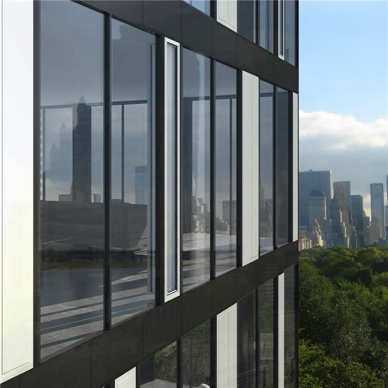 aluminum glass curtain wall project designs