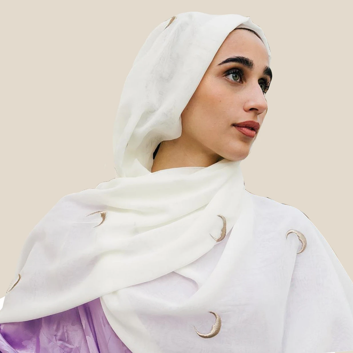 Новинка шаль Sulam Bawal с вышивкой moon Корейская шифоновая мусульманская легкая оптовая продажа мусульманский хиджаб для женщин