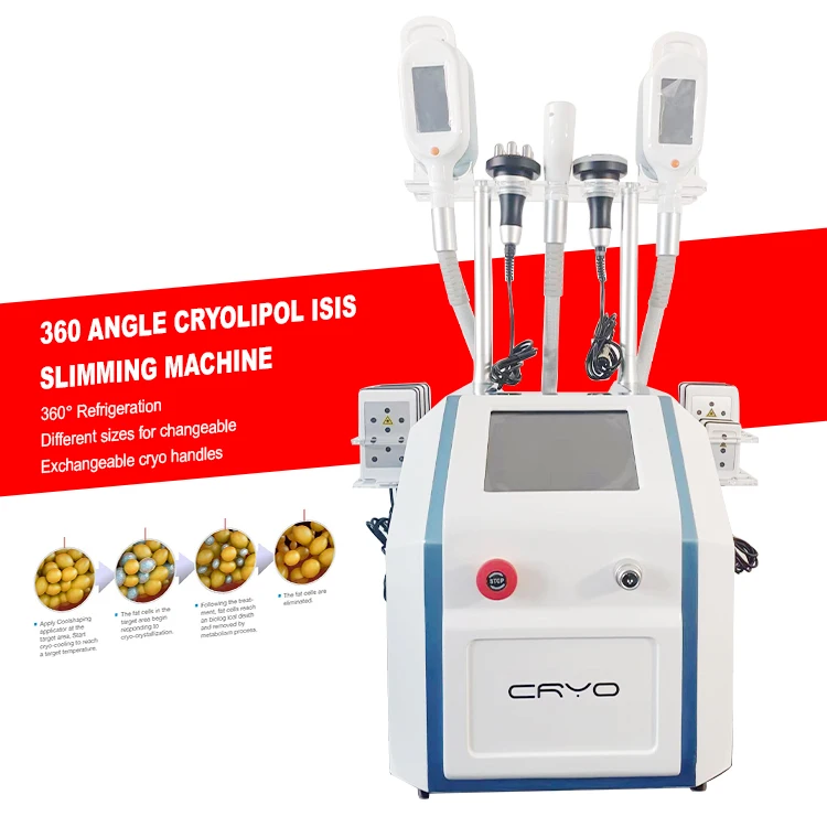 Cryolipolysis Device Fat Freezing Machine 360 Cryolipolysis Slimming Cryotherapy Cryolipolise 360 Degree Cryo Slimming Machine