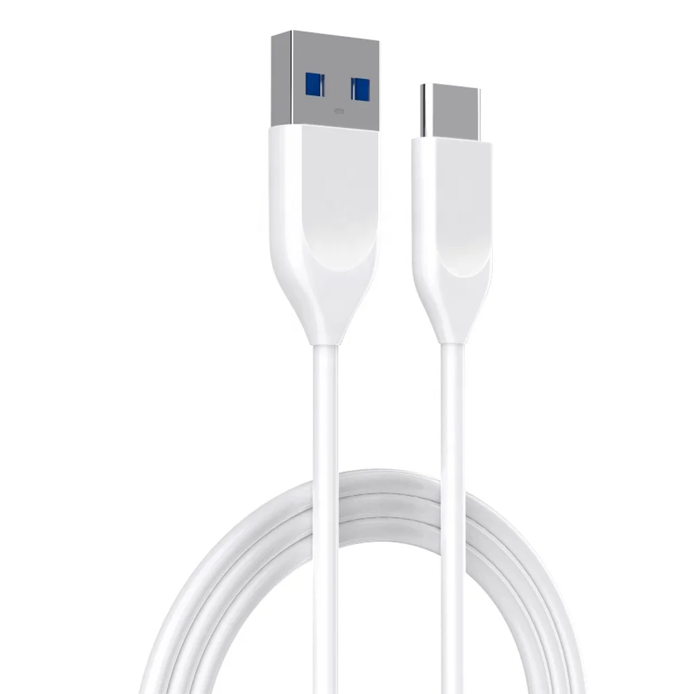 ISO9001 Factory Flexible Cable Fast Charging USB A To C Mobile Charger Cable for Xiaomi Samsung Huawei