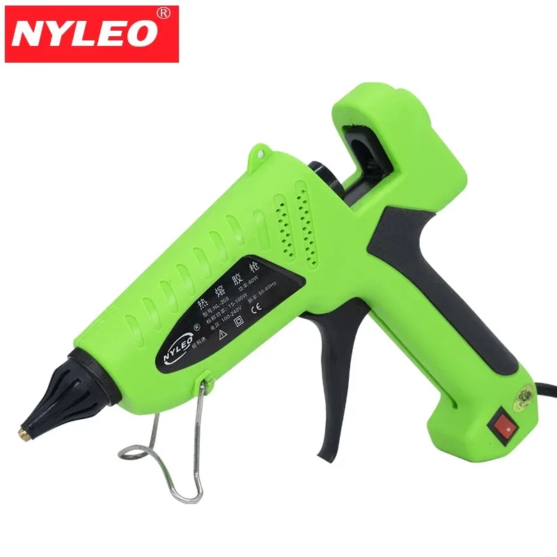 Hot Melt Glue Gun with CE 220V/50HZ Not Rated 100-240v 100w NL-208 Single NYLEO 11mm