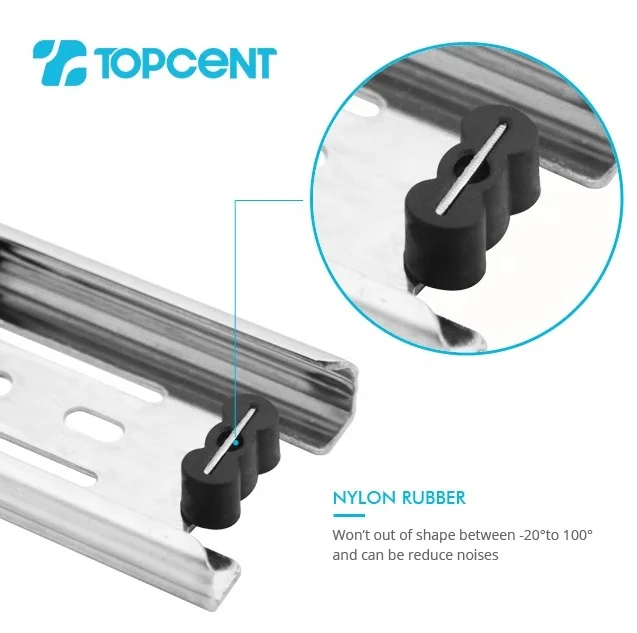 Topcent Telescop Rail Runner Ball Bearing Full Extens Hardwar Drawer Slide