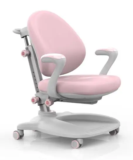 M19 hot sale metal adjustable height kid study table and chair bedroom children furniture set for student