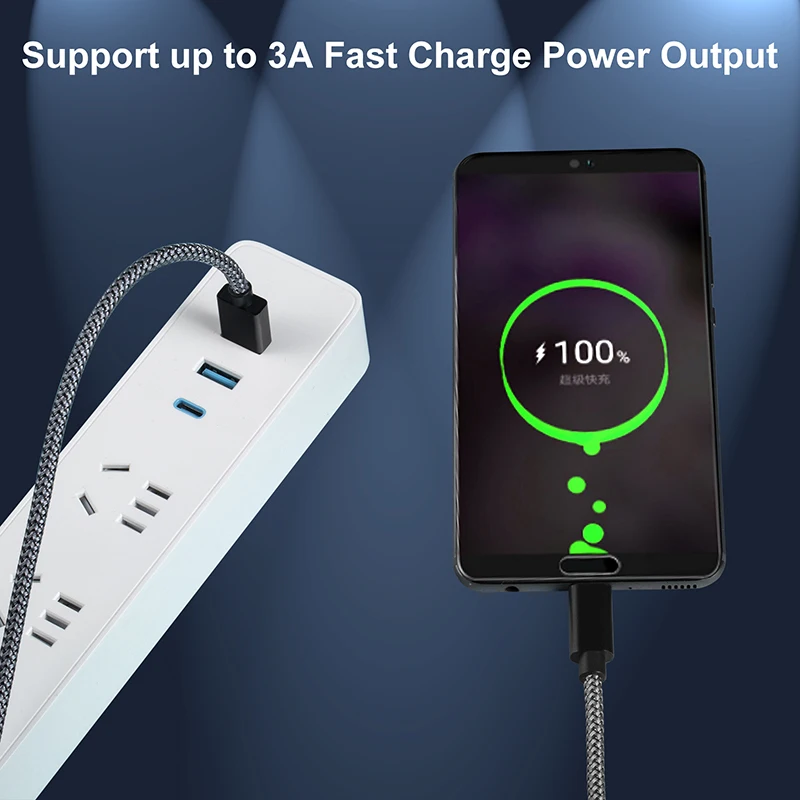  Кабель для зарядки USB 2 0 60W type