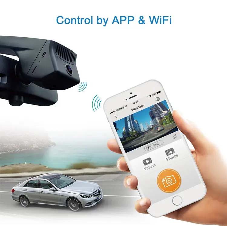  Скрытый видеорегистратор 2k Hd WiFi для BMW F10 F01 F11 F15