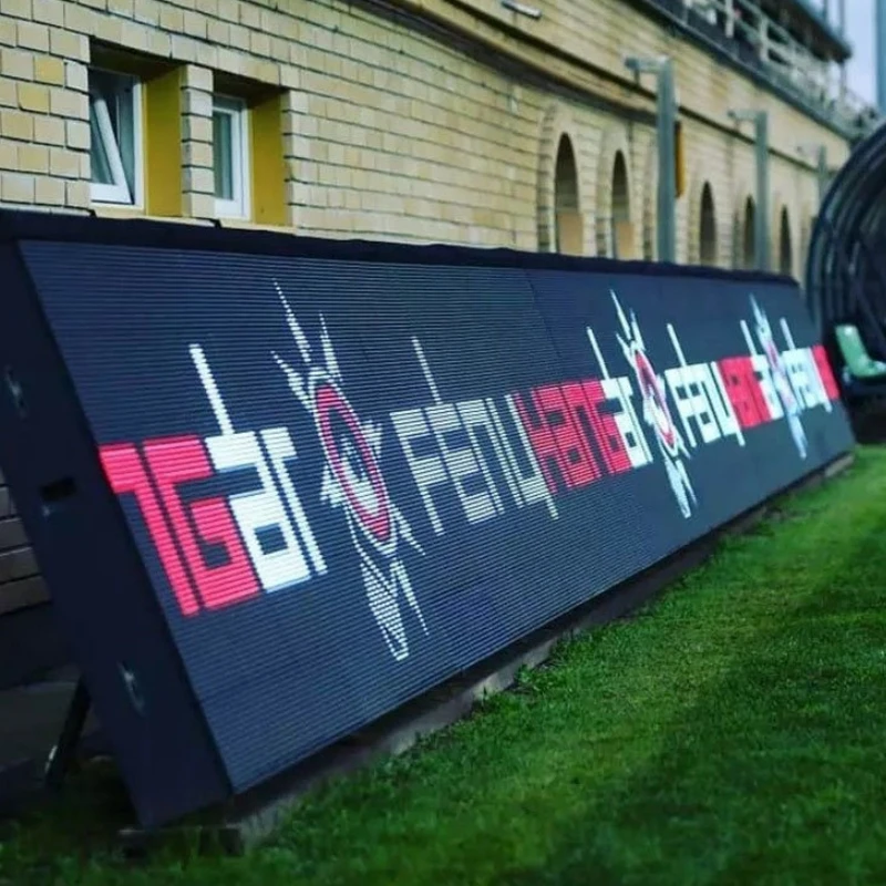 Large Sport Stadium Led Board Soccer Match Advertising Video Led Screen P8 P10 P16 Perimeter Led Display