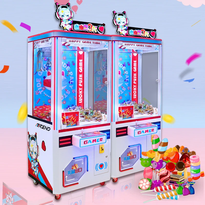 Сумасшедшая игрушка-кран игровой автомат с 2 кранами аркадный подарок для торгового центра фабрика Гуандун оптовая продажа