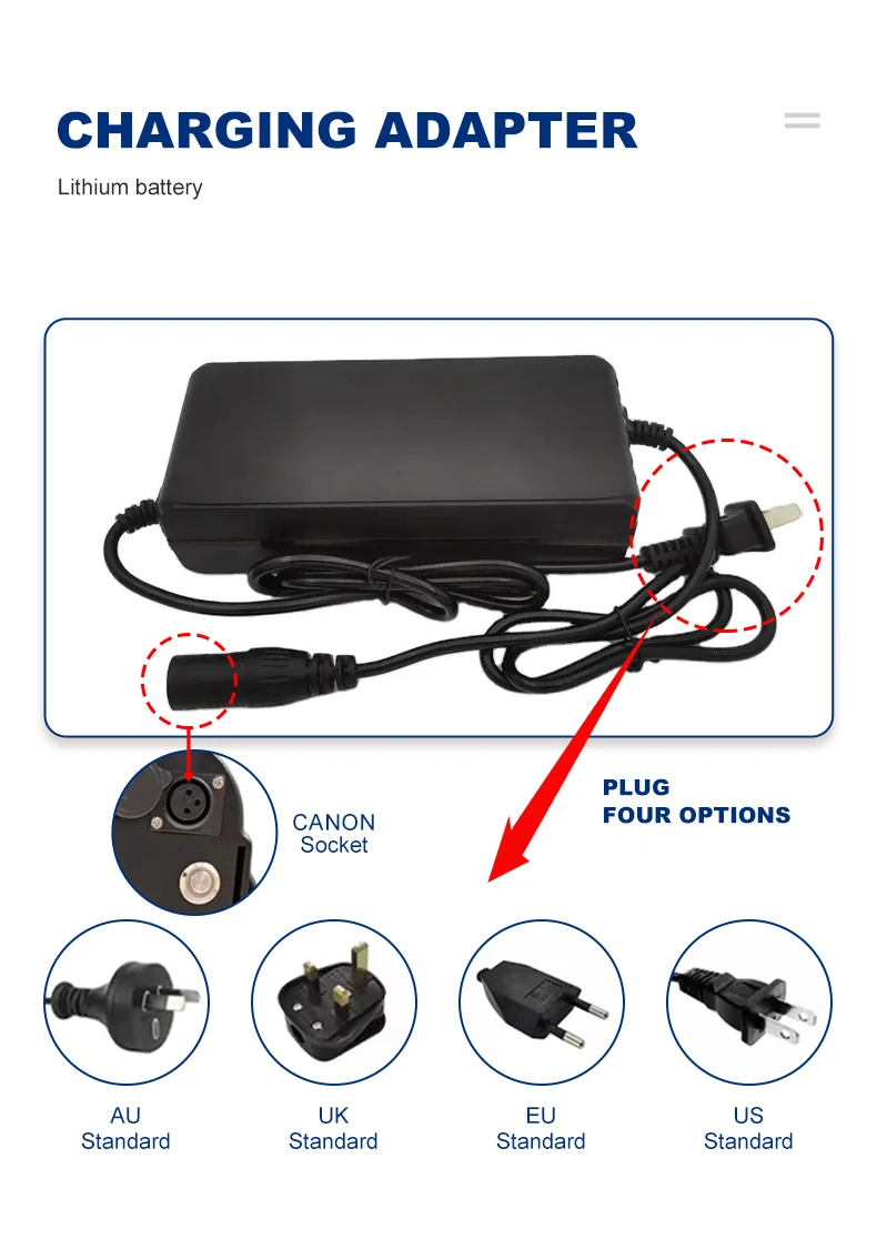 Литиевый аккумулятор 48V 52V 72V 60V 20Ah 30Ah 2000W 3000W электрический велосипед и скутер с зарядным устройством 5A Жесткий Чехол для Ebike