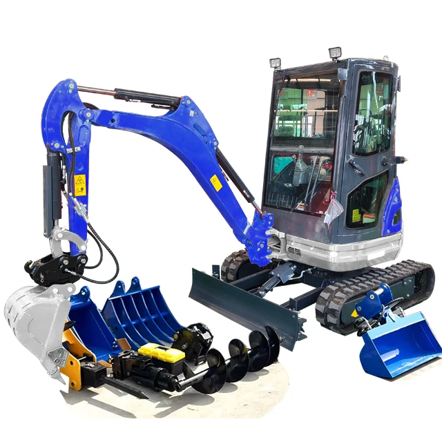 EPA Euro5 diesel Engine Small Hydraulic Digger Machine 2ton 1.8ton 3.5ton Mini Crawler Excavator for Sale