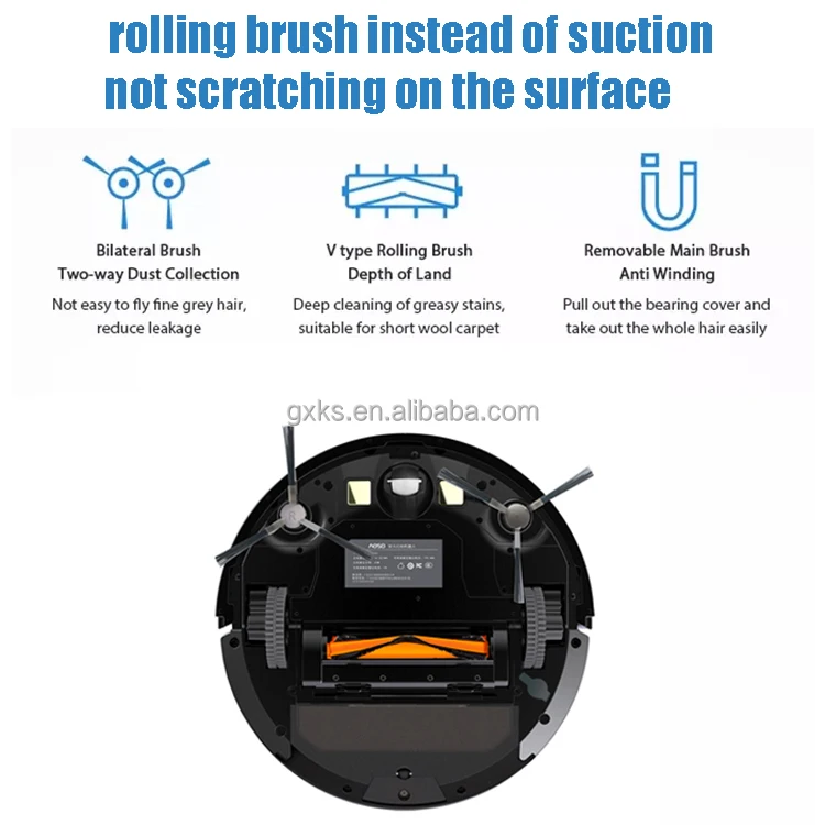 OEM Personalised Custom Logo Wireless Electric Sweep and Mop Robotic Vaccums Smart Wet and Dry Aspirateur Vacuum Cleaner