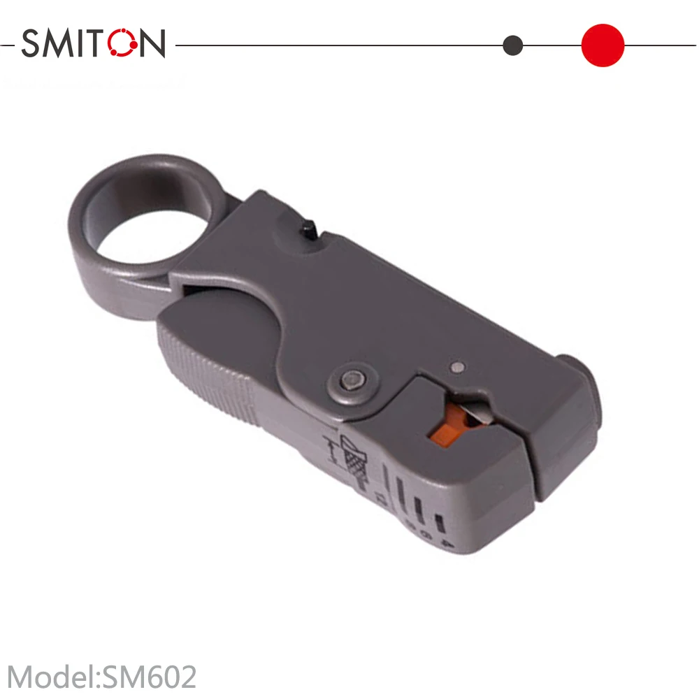 Coaxial Cable Stripper Cutter Tool RG58 RG6 RG59 Double Blades Coaxial Wire Stripper
