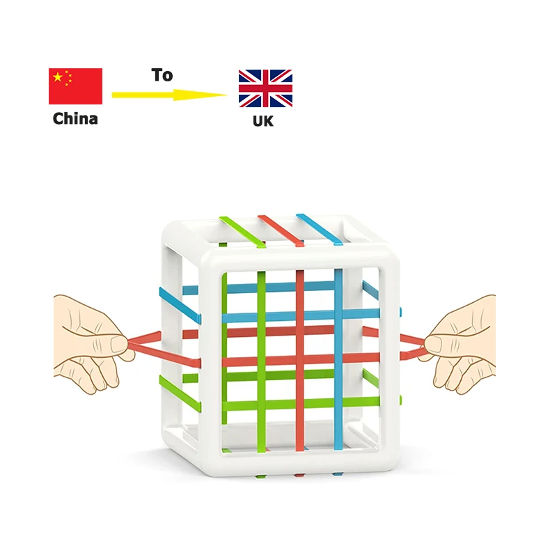 Dewang Educational Toys 6 Pcs Multi Sensory Shape Toys Ddp Door To Door China Shipping To UK For Sale