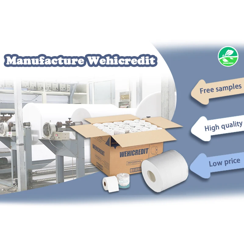 Wholesale Custom OEM organic Ultra Soft Coreless Hotel Bathroom Industrial Tissue Toilet Paper Tissue Roll