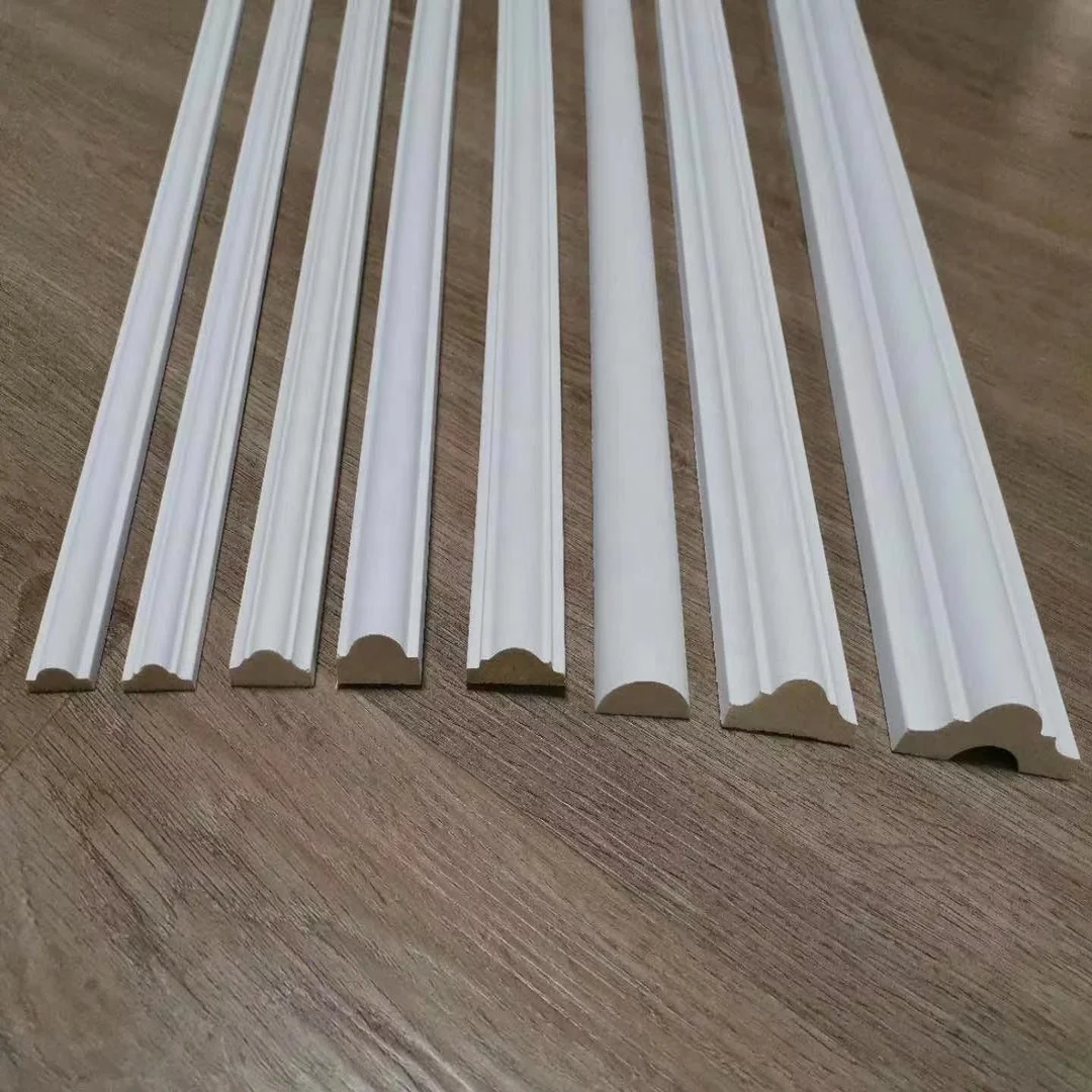 Top Quality White Colour Polyurethane Moulding Architectural Foam Injection Plain Panel Molding