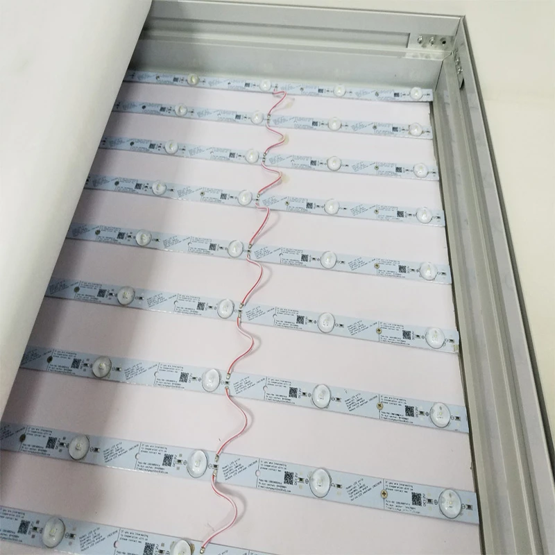 Factory Direct Frame Photography Textile Outdoor Square Once Sided Acrylic Frameless Led Backlit Light Box