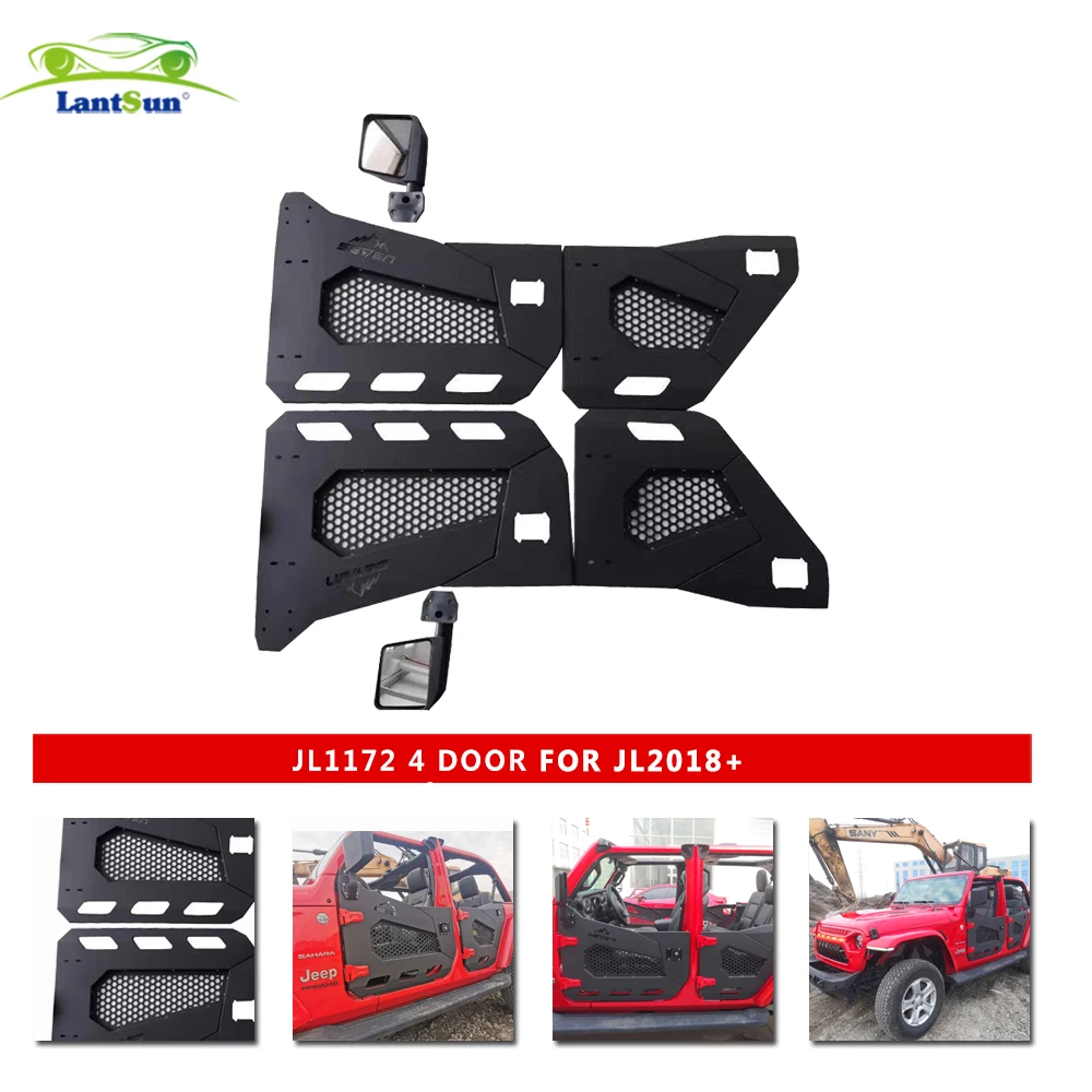  JL1172 JK трубки 4 двери половина для автомобилей jeep wrangler JL аксессуары стальные 2018 новый дизайн