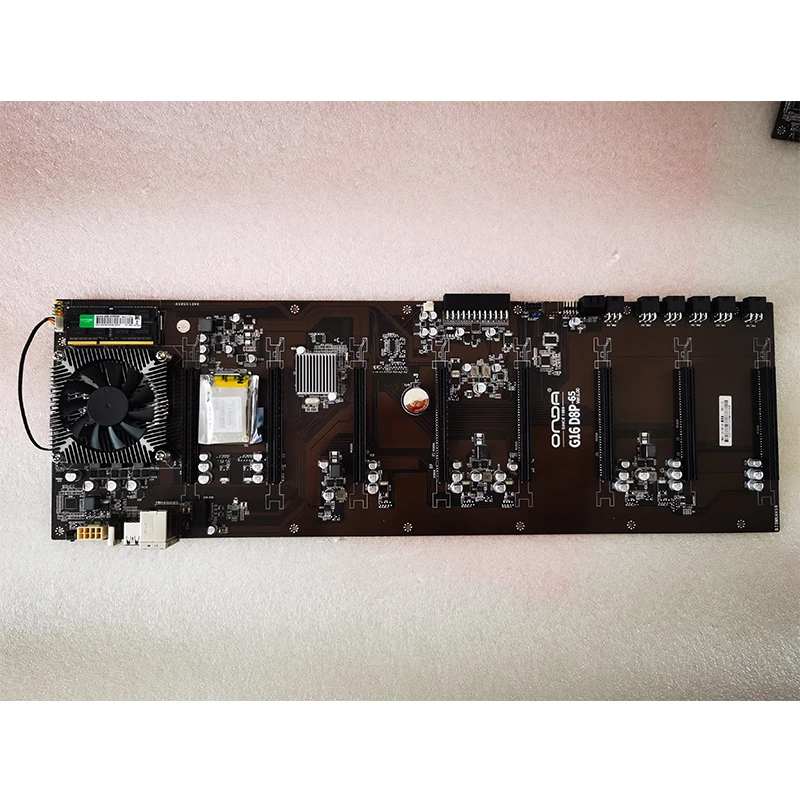 Onda motherboard AK2890 B250 D12P-D3 Chipset  GPU slots 6 8 12 GPU 55mm 65mm 70mm slots spacing cards case mainboard