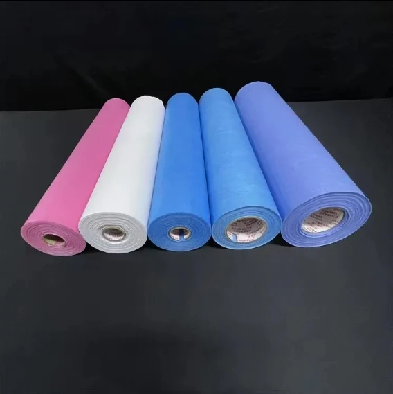Waterproof Bed Cover Hospital Medical Massage Paper Sheets Non Woven Disposable White Bed Sheet Roll for Exam table