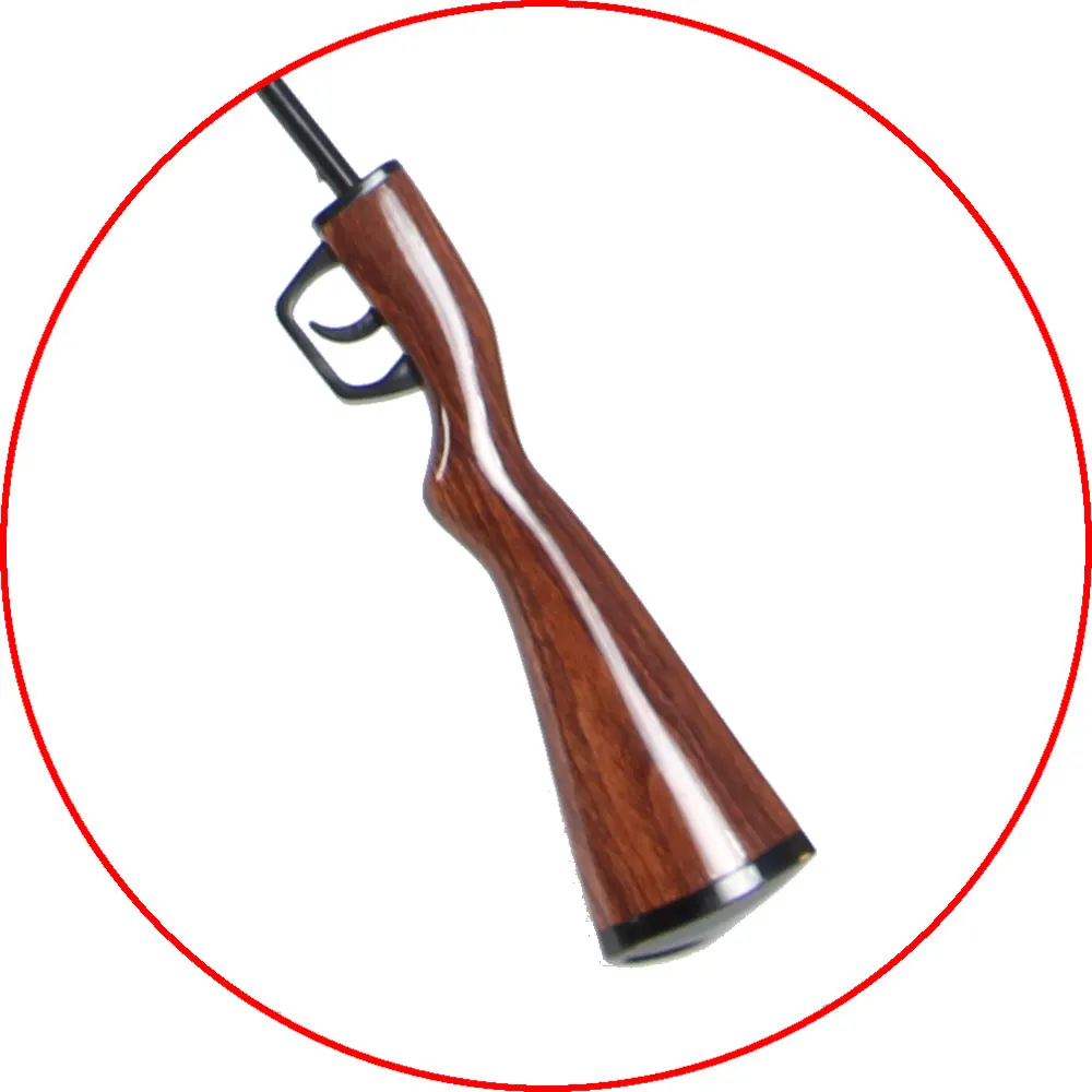 Special fancy gun design automatic open black steel man umbrella for sale