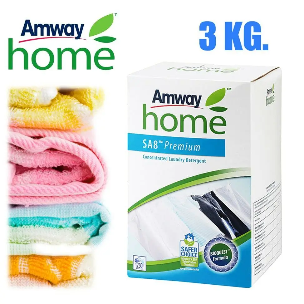 Amway Home SA8 Concentrated Powder Detergent 3 kg High cleaning efficiency Effectively removes stains restores brightness whiten