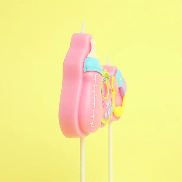 New Baby Modelling smokeless birthday candle baby birthday cake candle mini birthday candles for cake decoration