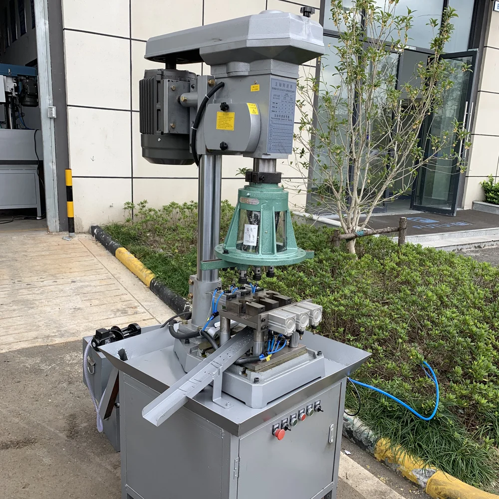 Hardware Accessories Automatic Multi Spindle Drilling Tapping Machine