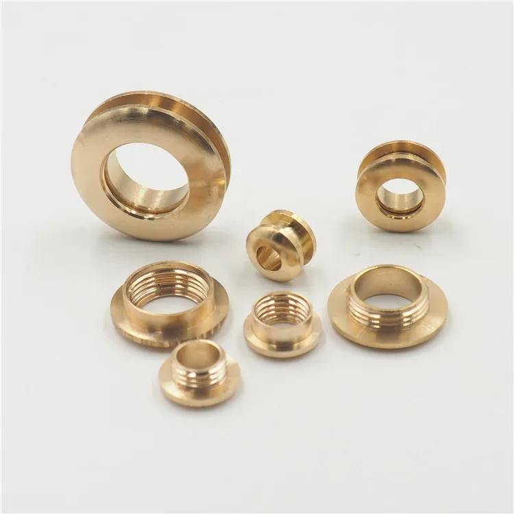 11-28mm Bag Hardware Accessories Leather Screw By Hand Round And Flat Shape Rotary Metal Grommets Solid Brass Screw Eyelet